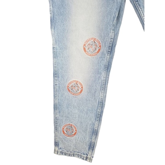 NovaMen Beverly Hills High Patched Carpenter Denim Jeans Mens Size 36x32 New - Picture 12 of 15